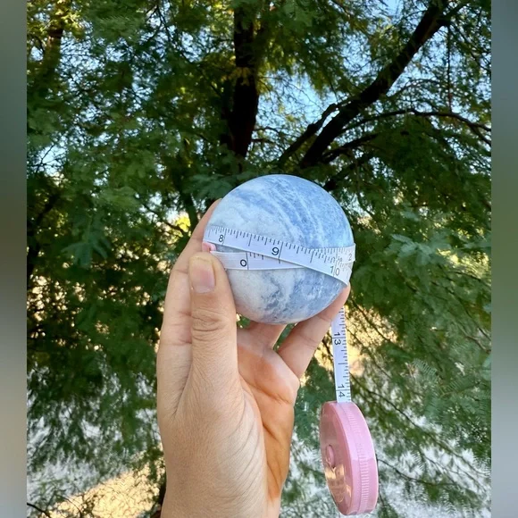 Blue Calcite Sphere - Picture 6 of 6